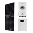 V-TAC KIT 4.92KW 12 PANNELLI SOLARI FOTOVOLTAICI 410W IP68 + INVERTER MONOFASE + BATTERIA LIFEPO4 - SKU 11549 + 11547 + 11447